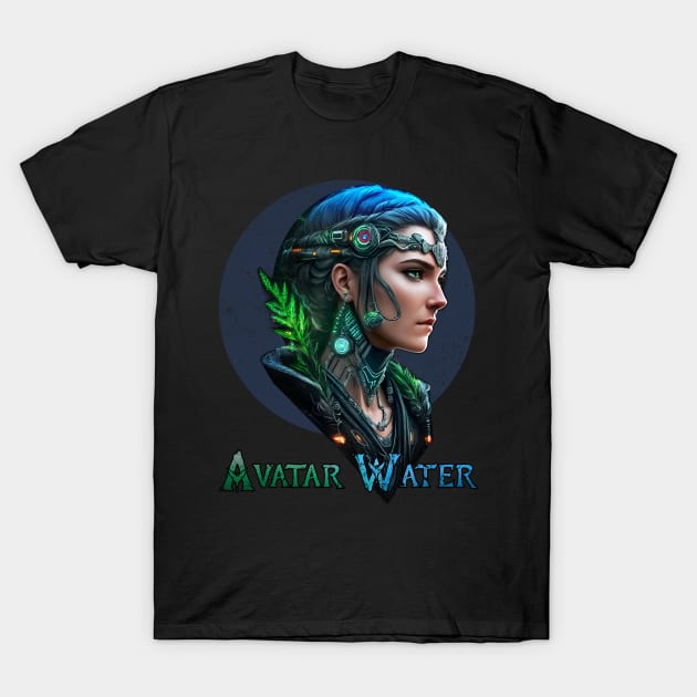 Avatar Water T-Shirt by Pictozoic